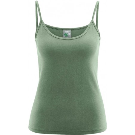 Top with hemp and organic cotton straps