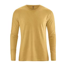 Camiseta de manga larga camiseta cáñamo