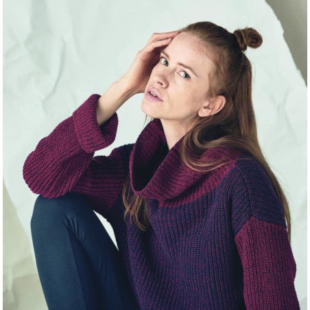 Big Turtleneck Sweater - Organic clothing for women hempage