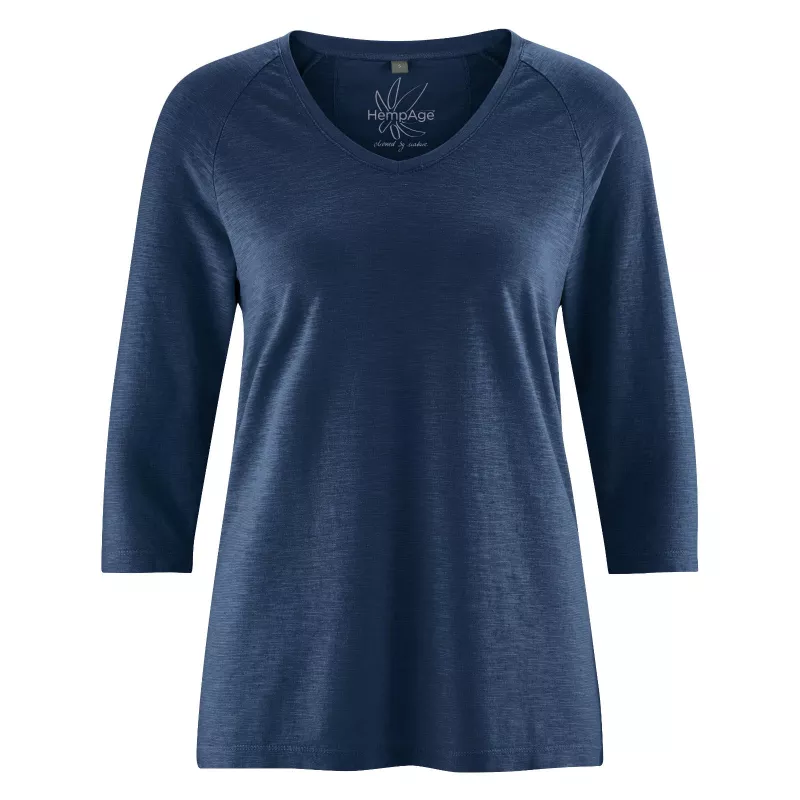 Camiseta 3/4 de manga raglan