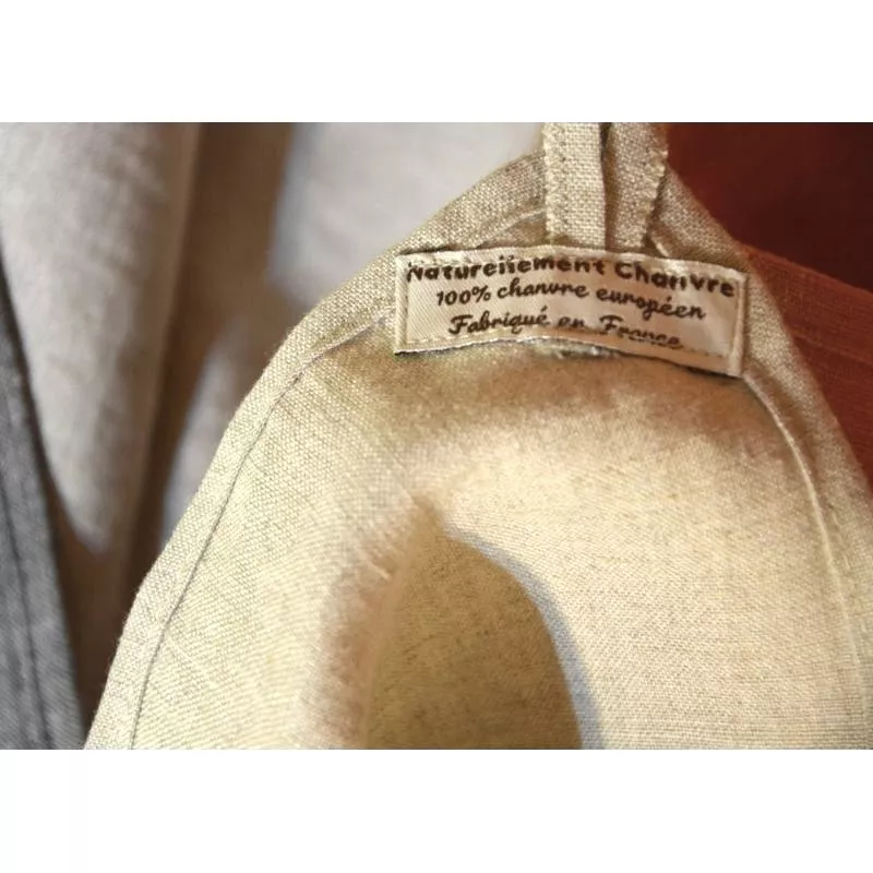 Hemp towel, made in France with love and quality.