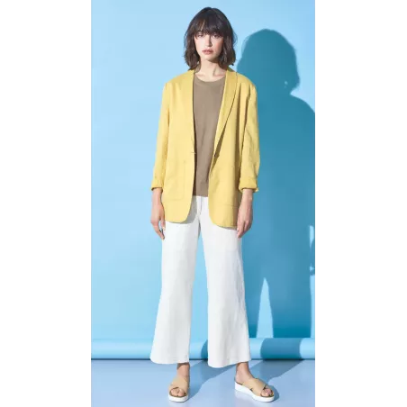 Breite Schneidhose / Hanf