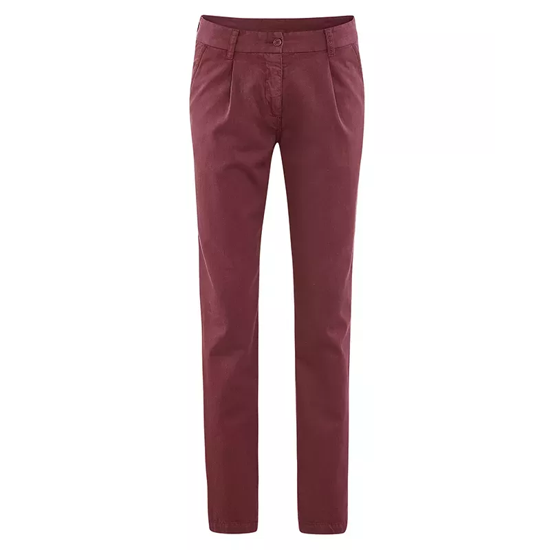 Pantalon femme toile coton bio et chanvre