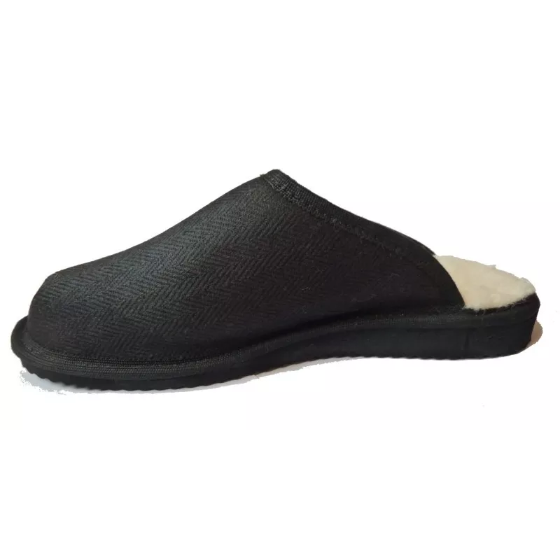 Winter sheep and hemp wool slippers