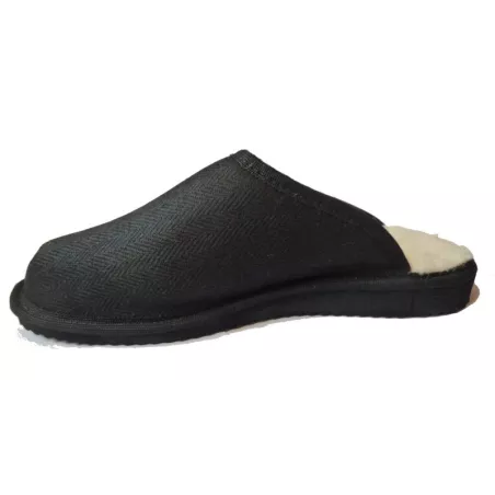 Winterhausschuhe aus Schafwolle und Hanf