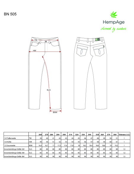 Men's Slim Jeans - HEMPING