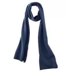 Wool and hemp scarf / organic cotton