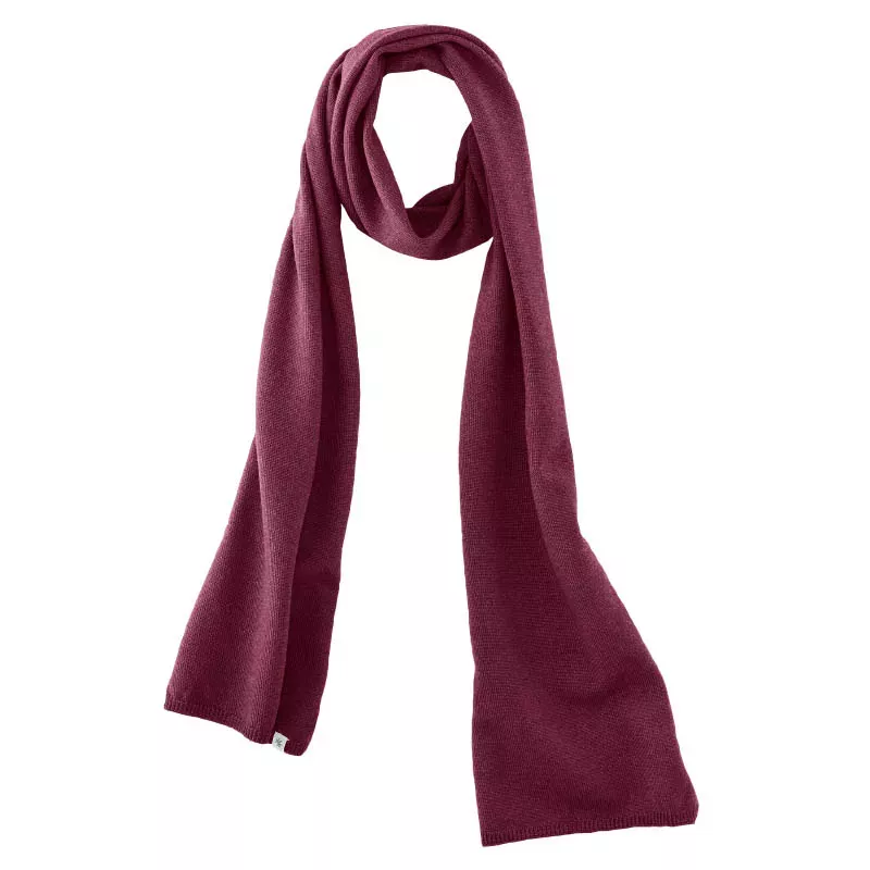 Wool and hemp scarf / organic cotton