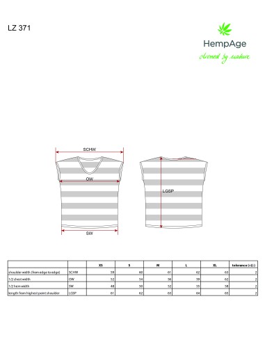 Reines Saum Tre T-shirt V-Ausschnitt