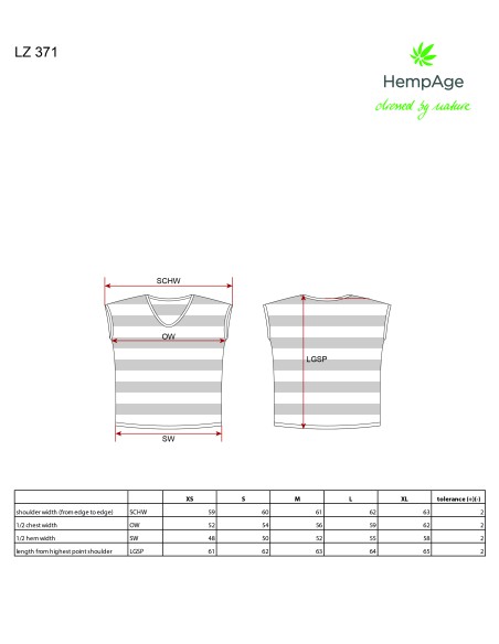 Reines Saum Tre T-shirt V-Ausschnitt