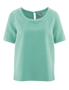 Blusa de cáñamo de seda y algodón orgánico