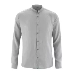 Camicia 100% canapa Col "Mao" uomo