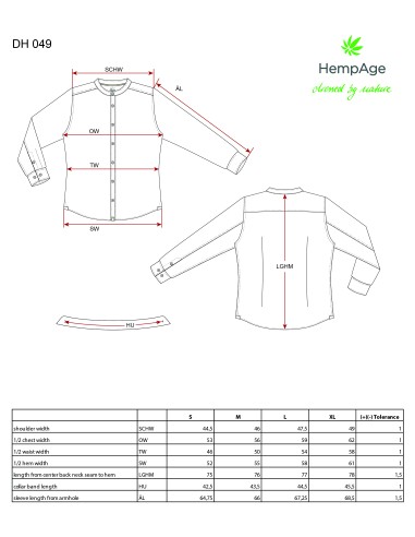 Camisa 100% CABE COL "MAO" Hombre