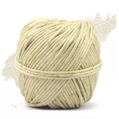 3 mm - Ficelle chanvre - 10, 35, 60, 360 m...