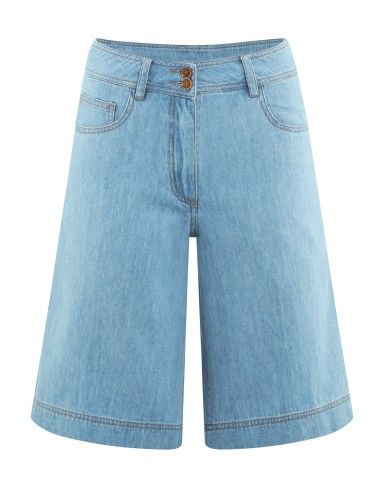 Bermudas mujeres cáñamo y algodón orgánico - 5 bolsillos casuales