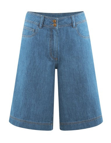 Bermudas mujeres cáñamo y algodón orgánico - 5 bolsillos casuales