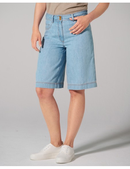 Bermuda women hemp & organic cotton – 5 casual pockets