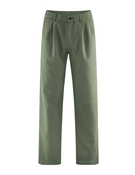 Pantalones de carga de hombres de cáñamo y algodón Bio - Cup Casual