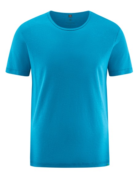 Camiseta para hombre de cáñamo y algodón para hombres - Comodidad natural