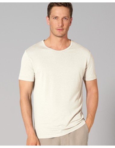 T-shirt da uomo in canapa e cotone da uomo - Comfort naturale
