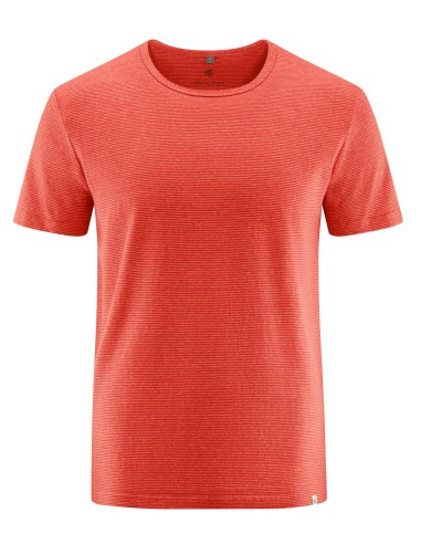 T-shirt homme rayé chanvre & coton bio – coupe normale