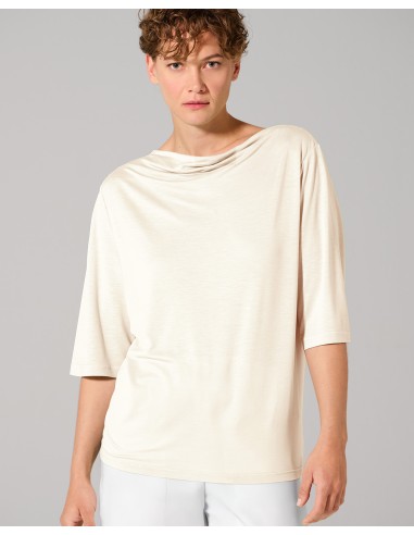 High woman collar cascade lyocell hemp – long sleeves
