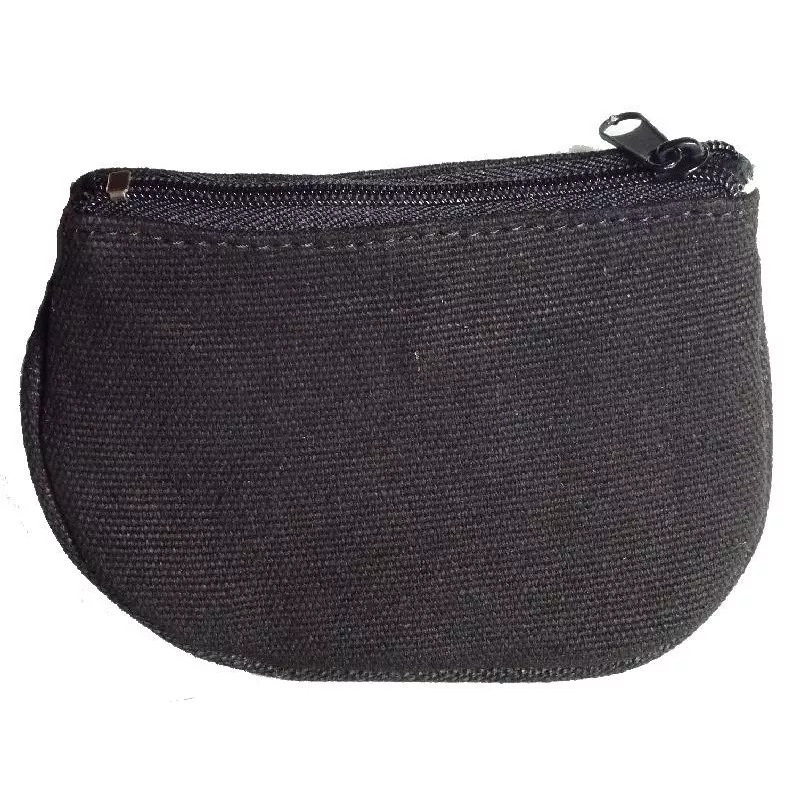 Portamonete con effigie di foglie di canapa - Pure