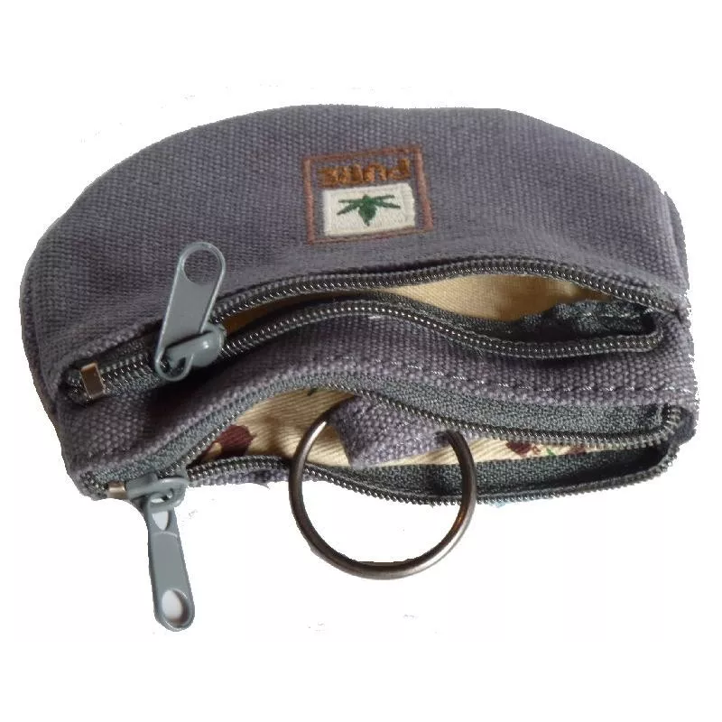 Porte monnaie effigie feuille chanvre - Pure