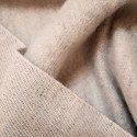 Hemp and wool fabric