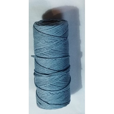 1 mm - Circulated color string 100% Hemp - 90 m