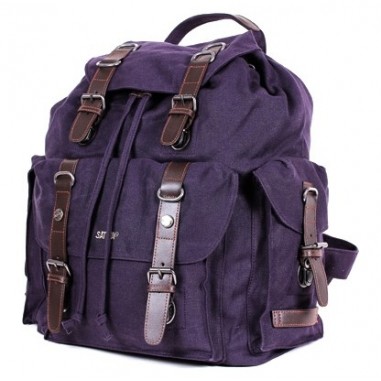 Large backpack - Hemp and organic cotton
